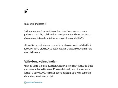 Notion pour les équipes (3/5) :