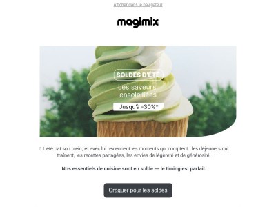 🌞 Profitez des dernières soldes d'été chez Magimix