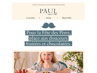 🍓🍫 Fête des Pères : nos créations gourmandes vont faire fondre les papas  