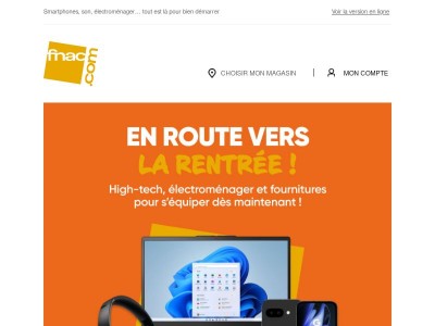 En route vers la rentrée | Notre sélection high tech