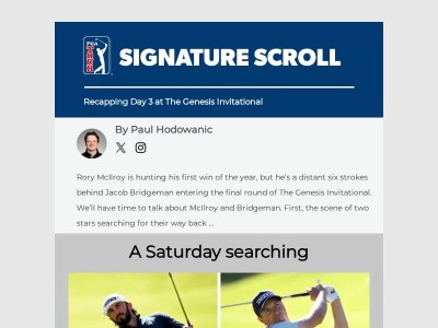 Signature Scroll: Bridgeman dazzles, stars left searching at Riviera