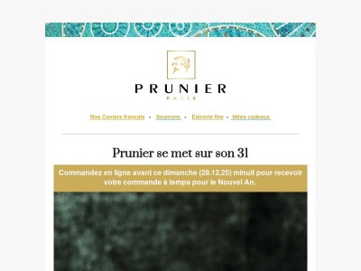 Nouvel an : derniers jours pour commander !