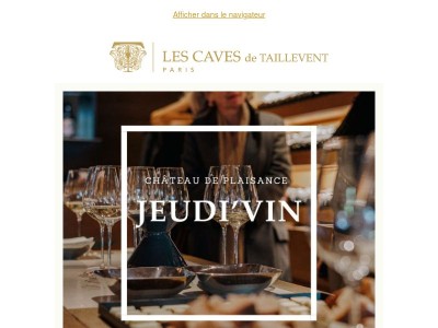 🍷Jeudi'Vin : Château de Plaisance