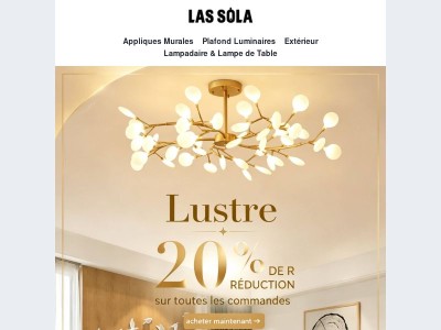 🍃 Invitez la nature chez vous ! Lancement limité de notre nouvelle collection de lustres artistiques 🌟
