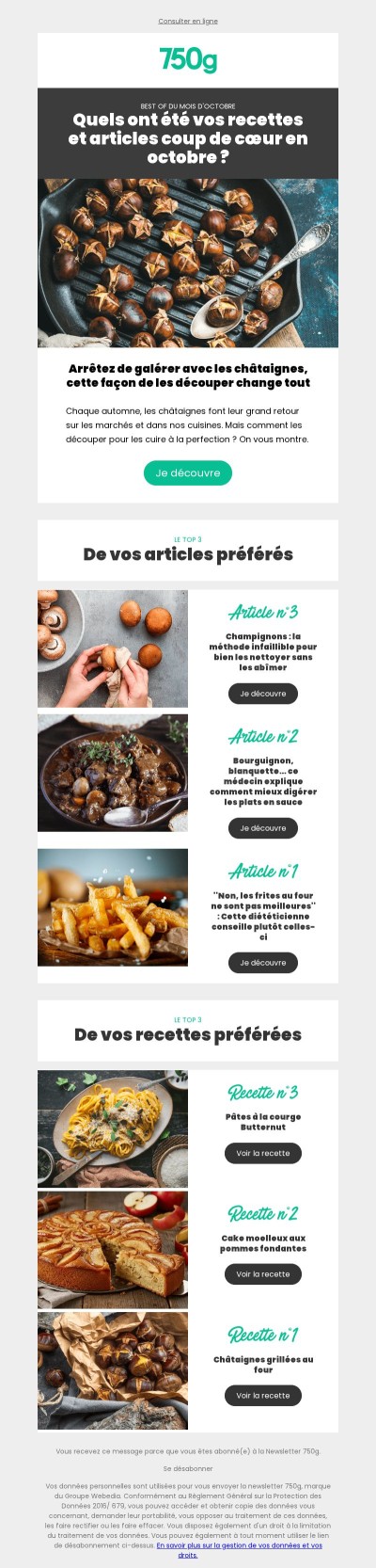 Le meilleur d'octobre !