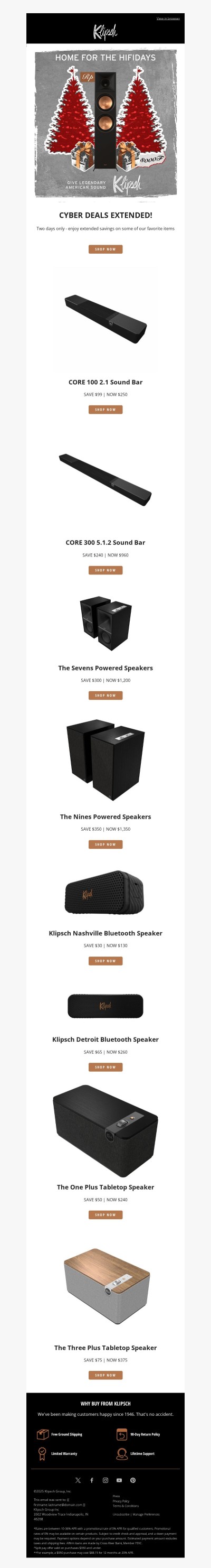 Holiday Savings Extended — Don’t Miss These Last 48 Hours!