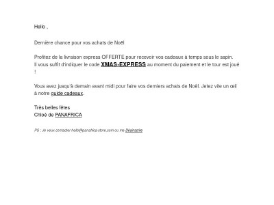 Faites vous livrer en express 🚀