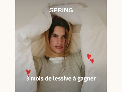 3 mois de lessive à gagner 🎁