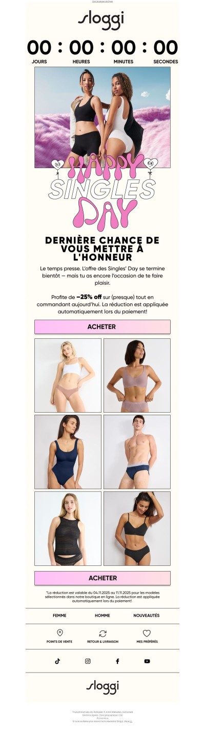 Derniers jours ! Ne rate pas –25 % 🎉