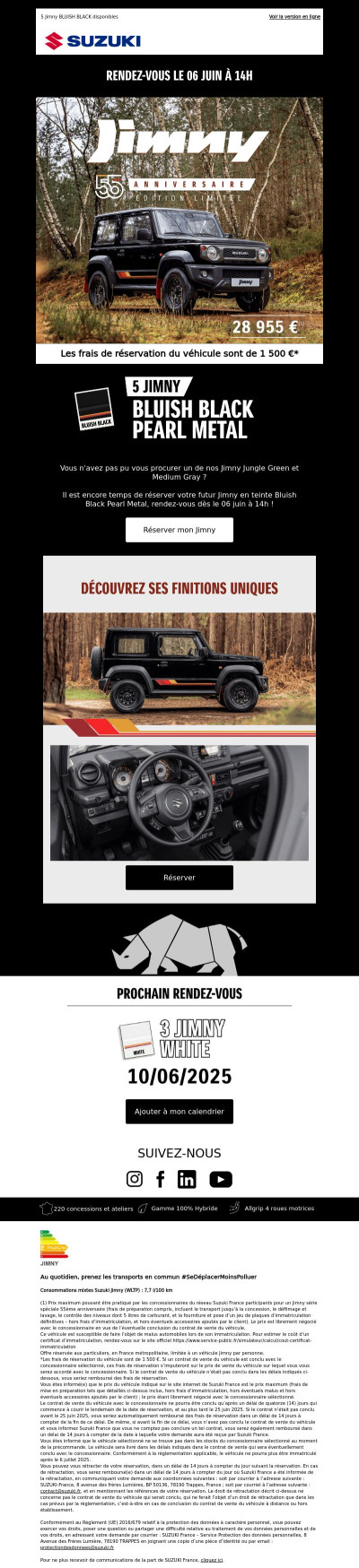 Il reste des Jimny disponibles