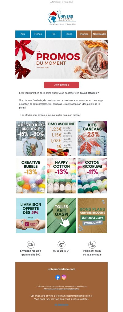 Fin d’année créative ❄️ nos offres à ne pas manquer