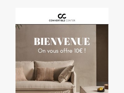 10€ offerts dans cet email !