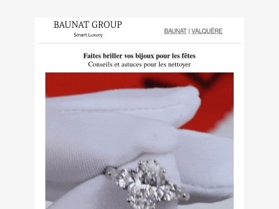 Faites briller vos bijoux en diamant pendant les fêtes