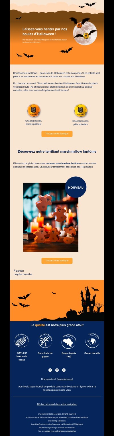 Des chocolats ou un sort ? 🎃