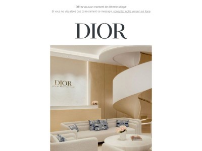 Découvrez l'essence des Spas Dior