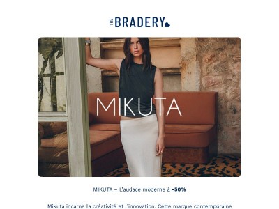 Mikuta, l'audace moderne à -50% 🖤