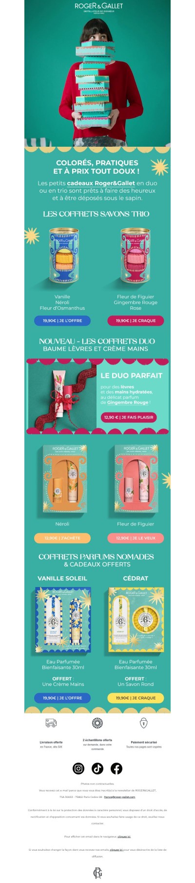 À la recherche d’idées cadeaux parfumées ?🎁