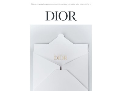 Mise à jour de vos préférences de communication Dior