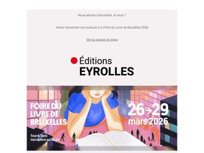 Nous serons à Bruxelles, et vous ?