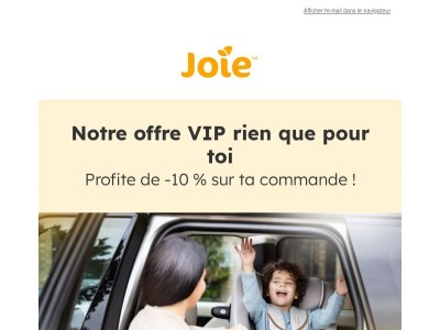 Offre VIP ! Profite de -10 % sur tout en décembre !