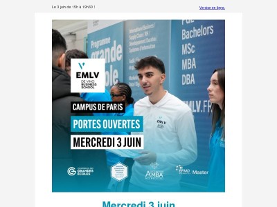 {{ lastname }}, rendez-vous le mercredi 3 juin pour une dernière Portes Ouvertes spéciale Parcoursup ! 👀