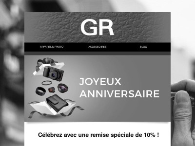 🎂 Joyeux anniversaire ! Profitez d'une remise de 10% sur notre site !