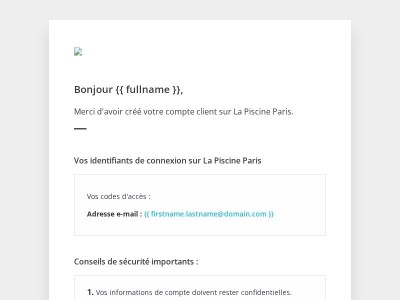 [La Piscine Paris] Bienvenue !