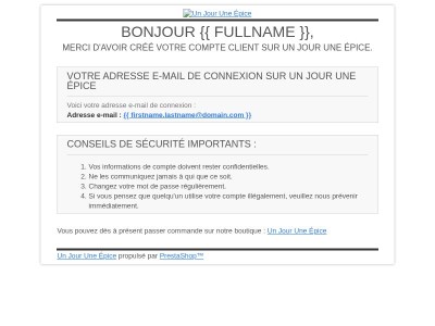 [Un Jour Une Épice] Bienvenue !