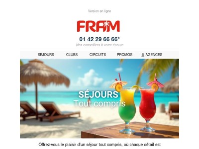 Partez en All Inclusive dès 329€ !