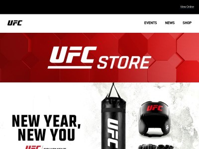 Ready for 2026? Gear Up at UFC Store!