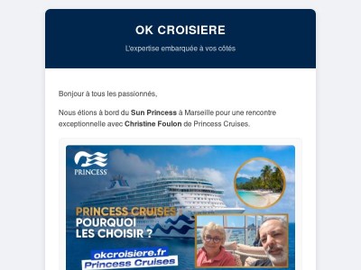 🎧 Pourquoi choisir Princess Cruises ? 