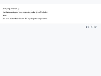 4990 est votre code de vérification