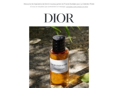 Dior Paradise, une invitation à découvrir le paradis rêvé de Christian Dior