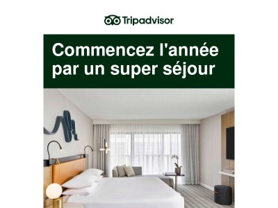 Économisez sur votre premier voyage de l'année 💰