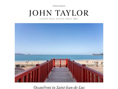 Discover an exceptional oceanfront property in Saint-Jean-de-Luz
