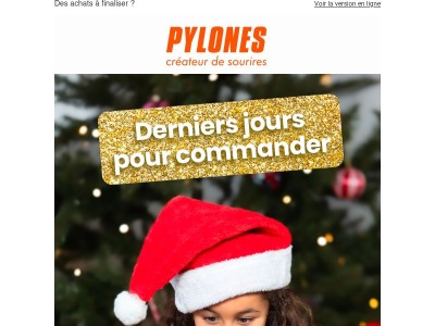 Derniers jours pour commander 🎄⏳