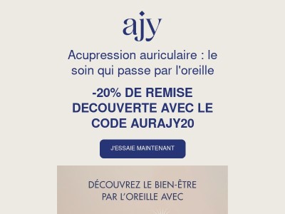 Offre exclusive : -20% sur AURAJY