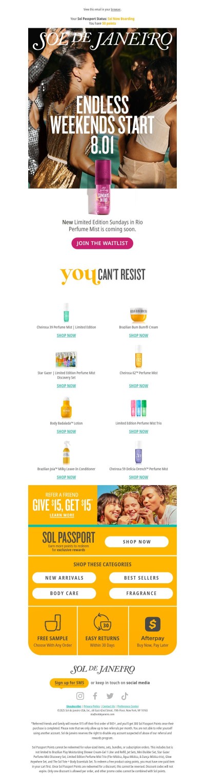 Spritzing soon ✨ NEW limited-edition scent