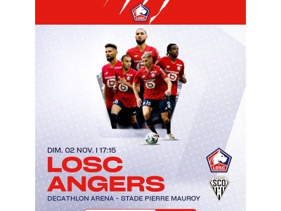 🎟️ LOSC-Angers : réservez vos places à partir de 10€