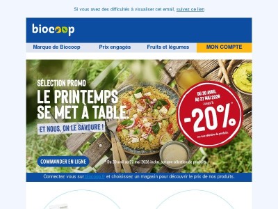Le printemps se met à table ! 