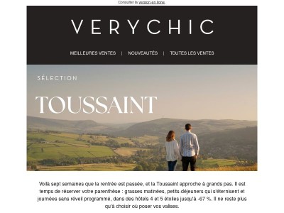 ✨ Vacances de la Toussaint : la pause bien méritée