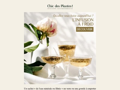 💦 L'infusion à froid