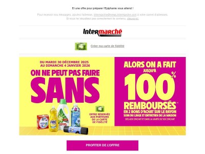 Des bons d'achat pour prendre soin de son linge et de sa maison 🧼