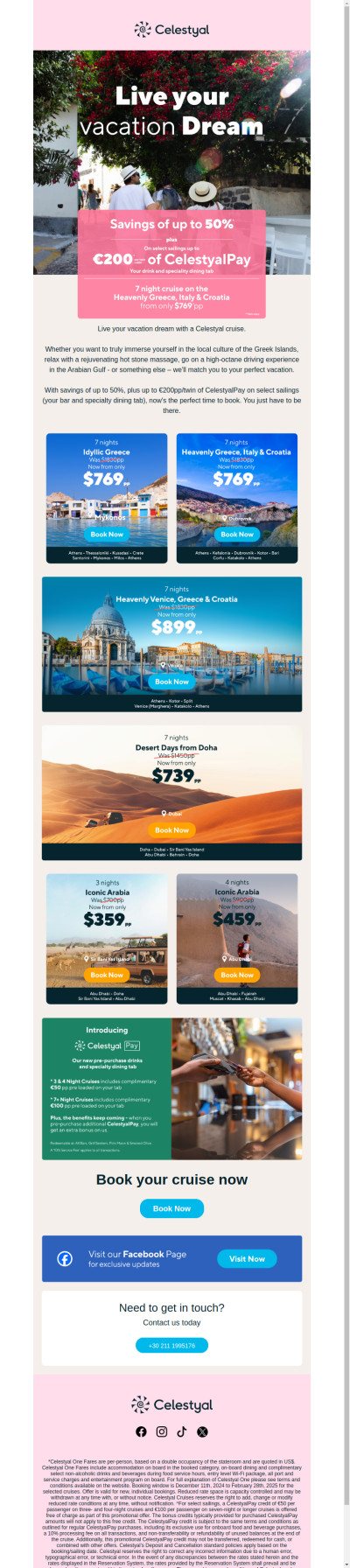 Act Fast! Your Dream Vacation is Just 50% Away!