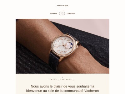 Bienvenue chez Vacheron Constantin