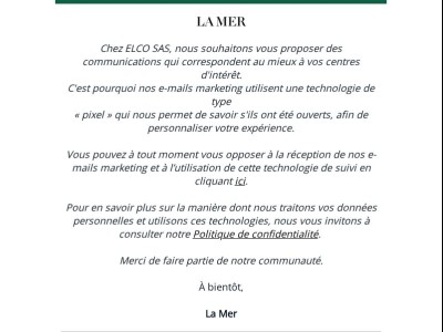 Information sur nos communications et vos choix de confidentialité
