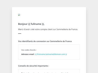 [Sommellerie de France] Bienvenue !