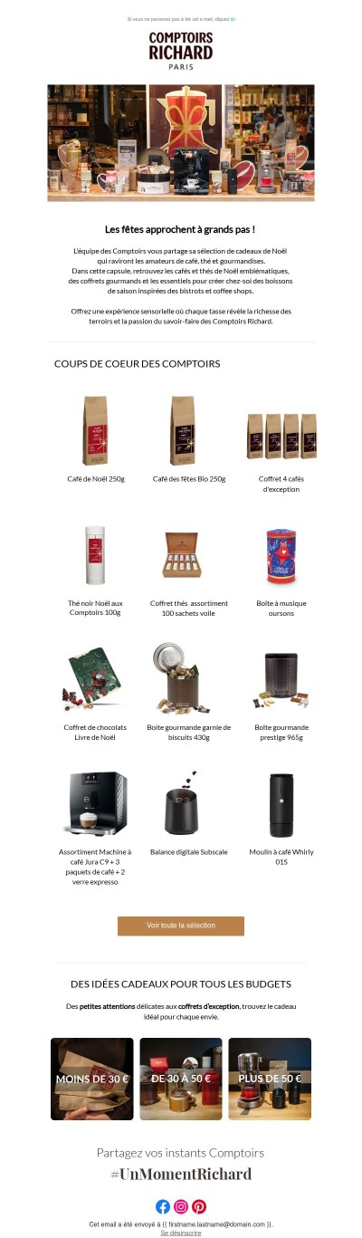 Des cadeaux à glisser sous le sapin 🎄