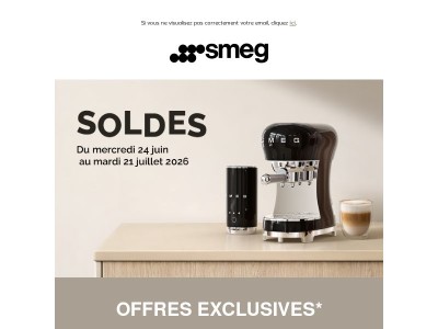 Il est encore temps de profiter des Soldes SMEG