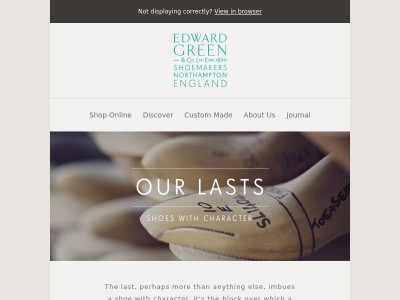Introducing Edward Green | Our Lasts